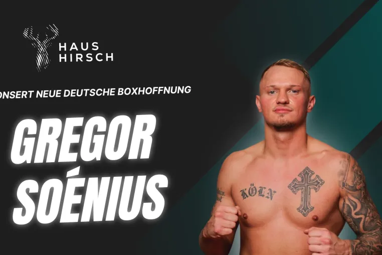 Bild: Vom Türsteher zum Titelkandidaten: HausHirsch Immobilien unterstützt Boxhoffnung Gregor Soénius