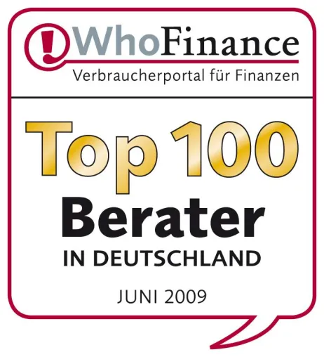 IDEE+GELD ist ausgezeichnet als TOP100 Berater in Deutschland Bild: IDEE+GELD ist ausgezeichnet als TOP100 Berater in Deutschland