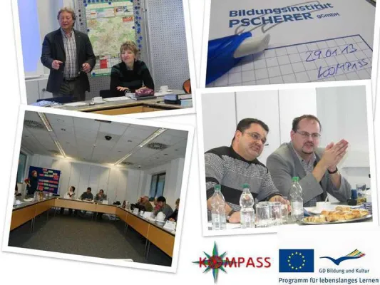Bild: Transnationales „KOMPASS“-Projektpartnertreffen in Oberfranken