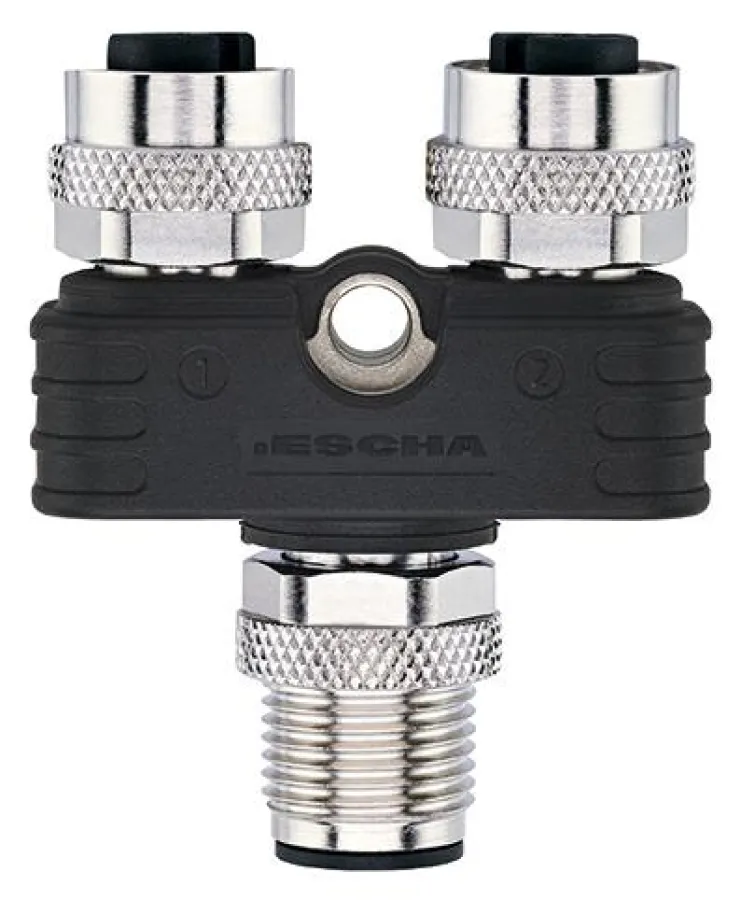 Geschirmter Y-Verteiler von ESCHA.