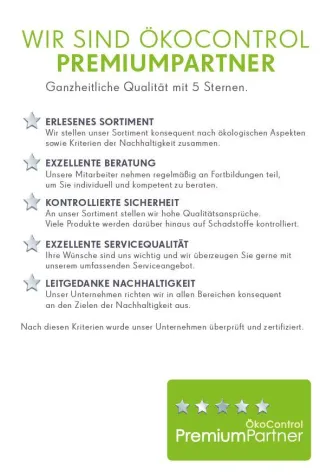 Fünf Sterne für konsequent nachhaltige Möbelhäuser Bild: Fünf Sterne für konsequent nachhaltige Möbelhäuser
