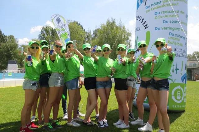Mit Fun und Engagement Getränkedosen recyceln- „jede Dose zählt“ bereits 5 Jahre aktiv in Österreich unterwegs Bild: Mit Fun und Engagement Getränkedosen recyceln- „jede Dose zählt“ bereits 5 Jahre aktiv in Österreich unterwegs