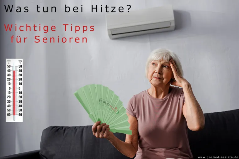 Bild: Gut durch den Sommer kommen – Tipps gegen Hitze – von einem ambulanten Pflegedienst