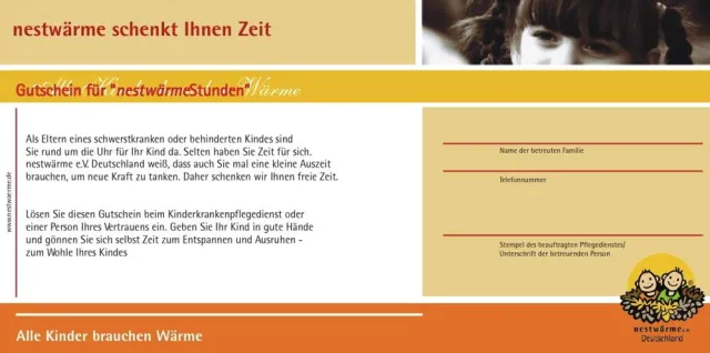 Bild: OHNE RUHE KEINE KRAFT - Ihre Spende schenkt Familien mit kranken und behinderten Kindern eine kleine Auszeit