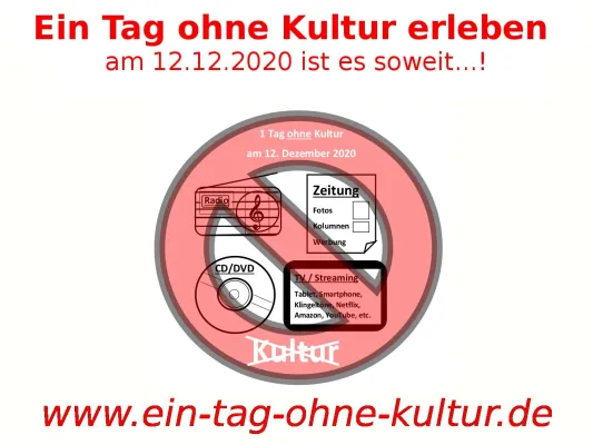 Bild: Ein Tag ohne Kultur am 12.12.2020