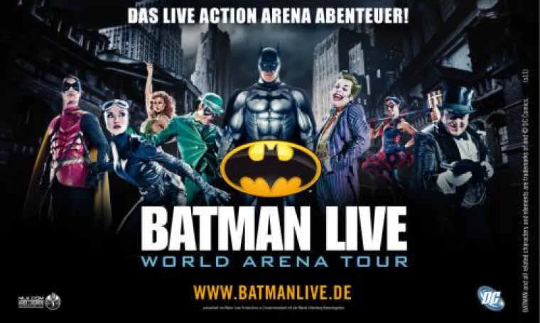 Bild: „Batman live“ in Berlin - Eine gigantische Videoshow!