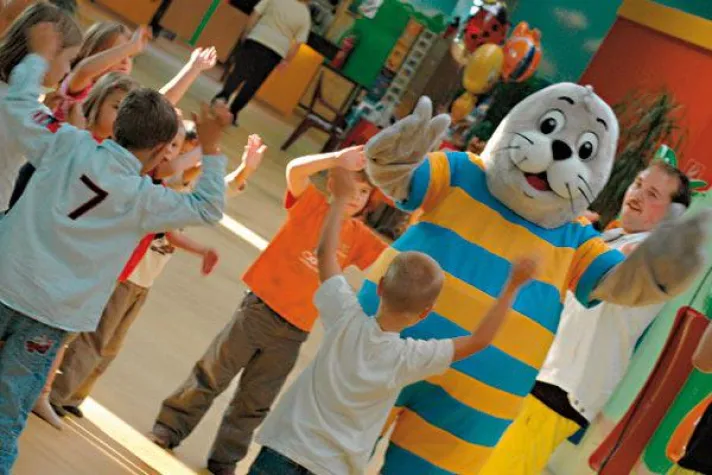 Bild: Das Spiele-Paradies am Hertha-See