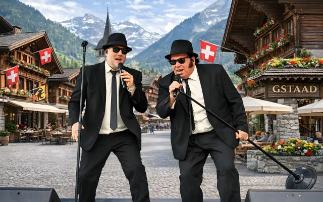 Bild: Luxus-Entertainment für besondere Events: Big Blue begeistert internationales Publikum in Gstaad