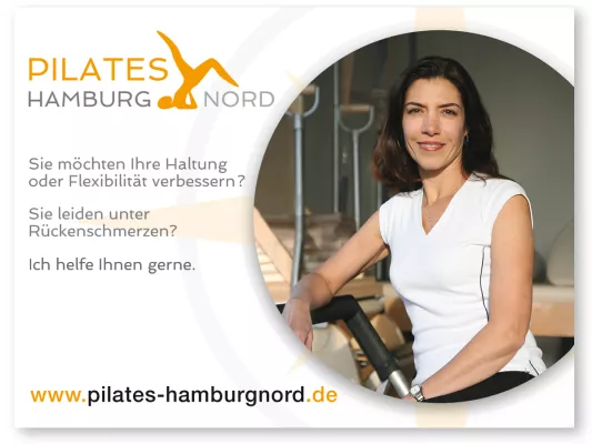 Bild: PILATES Personal- und Gruppentraining in Hamburg Sasel durch zertifizierte Romana Pilates Trainerin