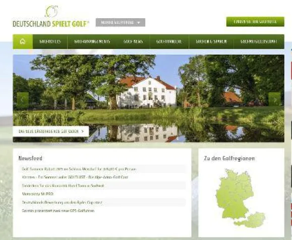 Frisches Design – Deutschland spielt Golf in neuem Glanz Bild: Frisches Design – Deutschland spielt Golf in neuem Glanz