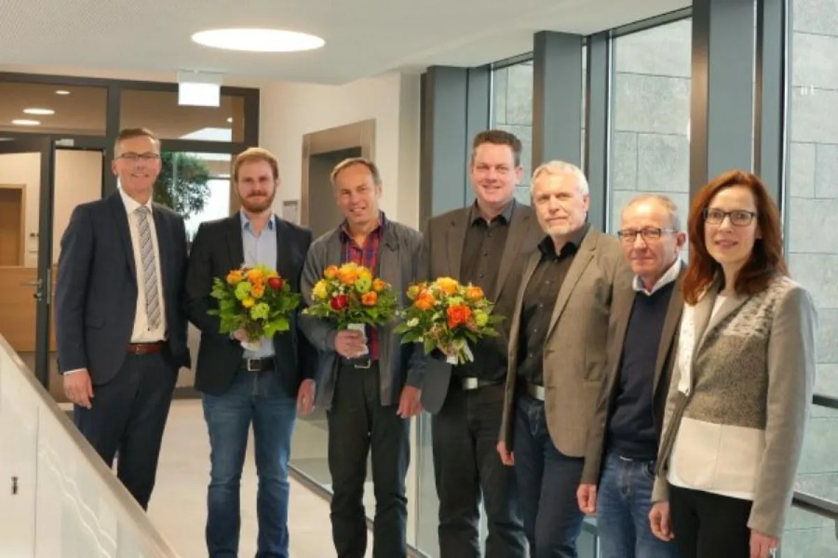 Dr. M. Nachbaur, T. Holeczek, A. Ummenhofer, Dr. B. F. Barrett, Dr. J. Kolb, W. Klinger, I. Möhrle-S