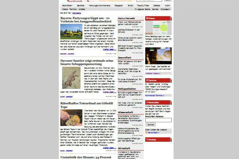 Bild: Nachrichtenportal ExtremNews ab sofort im neuen Design