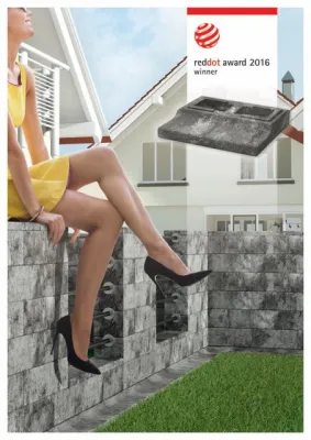 Bild: Red Dot Award für Vario-Line-Übergangsstein