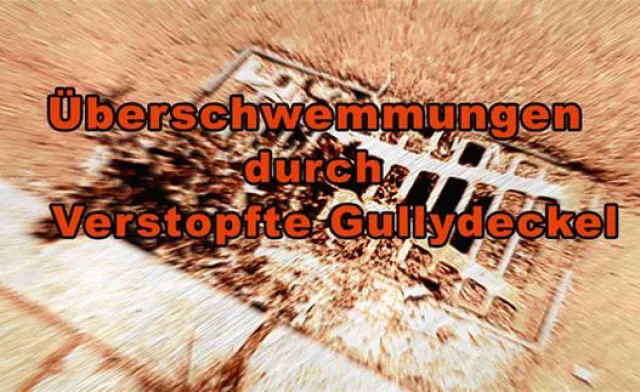 Köln: Freier Wähler kritisiert Überschwemmungsgefahr durch falsche Gullydeckel. Bild: Köln: Freier Wähler kritisiert Überschwemmungsgefahr durch falsche Gullydeckel.
