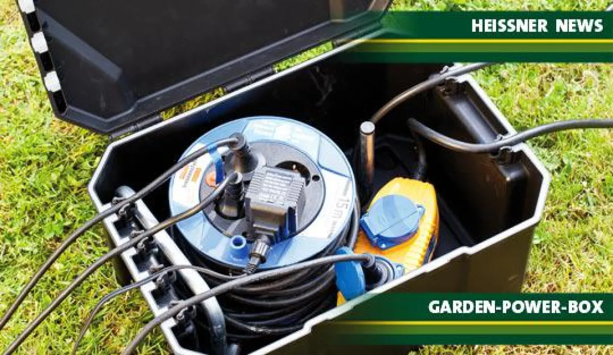 Stromkabel und Zubehör richtig und sicher im Garten organisieren