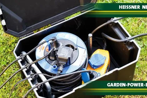 Bild: Die Garden-Power-Box - Stromkabel sicher im Garten organisieren