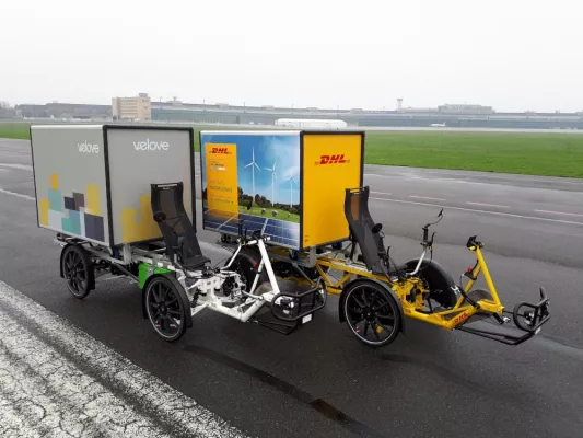 Bild: Velove setzt auf GreenPack als Akku-Ausrüster für E-Cargobike Armadillo