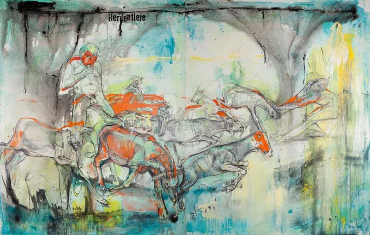 Dana Meyer & Undine Bandelin "HERDENTIERE" Bild: Dana Meyer & Undine Bandelin "HERDENTIERE"