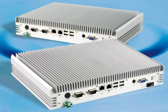 Lüfterloser Embedded-PC mit erweiterten Temperaturbereich Bild: Lüfterloser Embedded-PC mit erweiterten Temperaturbereich