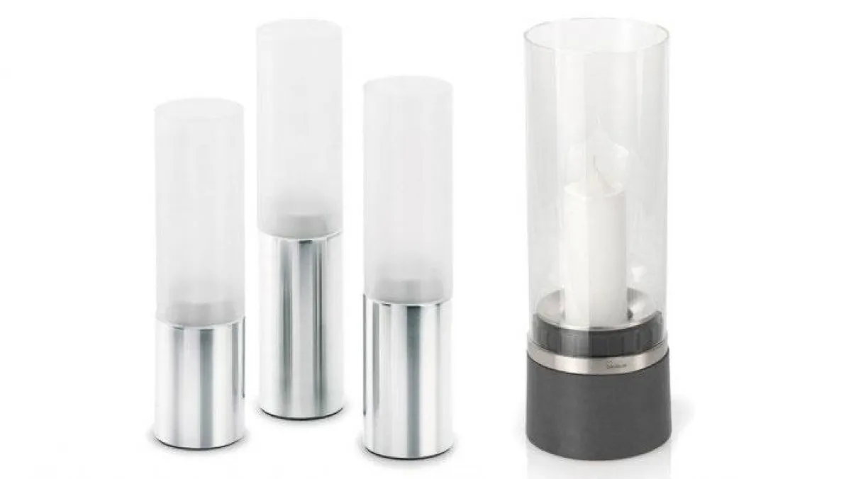 Windlichter PIEDRA und FARO von Blomus