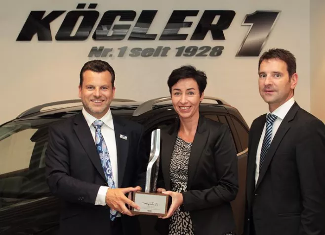 Bild: Autohaus Kögler erhält Ford "Chairman's Award"