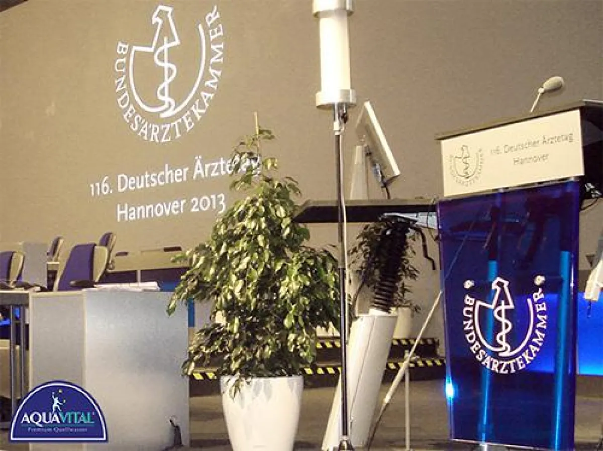 Aqua Vital ist Sponsor beim Deutschen Ärztetag 2013