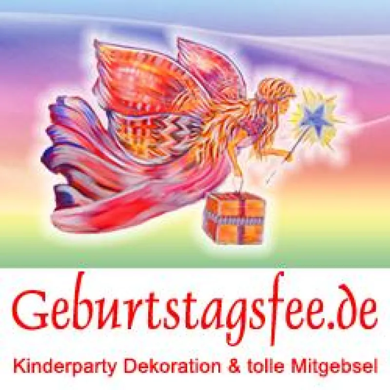 Das Logo des Onlineshops  Geburtstagsfee.de