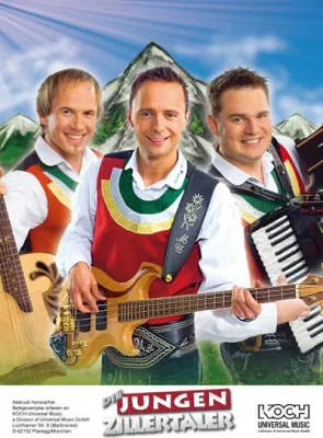 Bild: Die Jungen Zillertaler- Party geht mit dem Song "Wickie" in eine neue Runde