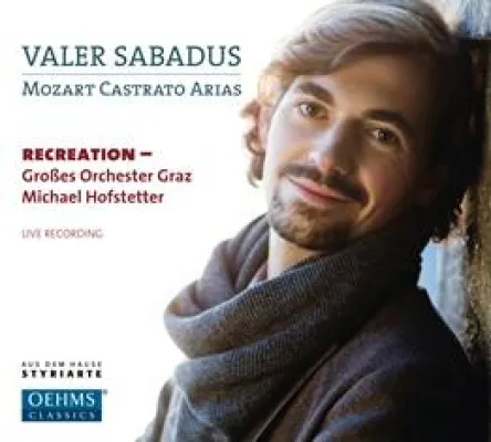 Bild: CD-Neuveröffentlichung am 23.2.15 bei OehmsClassics: Valer Sabadus – Michael Hofstetter: Mozart Castrato Arias