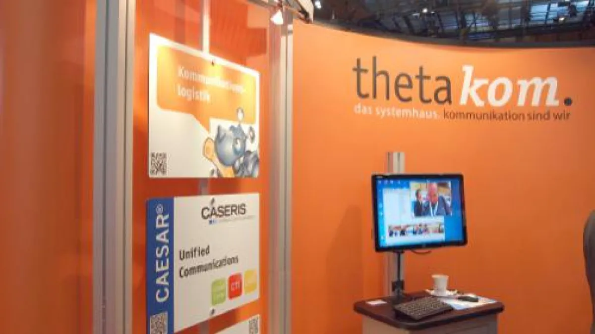 thetakom. auf der IT&Media auf Stand 1E6