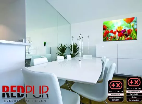 Bild: Plus X Award – zwei Preise für die Heizung von REDPUR