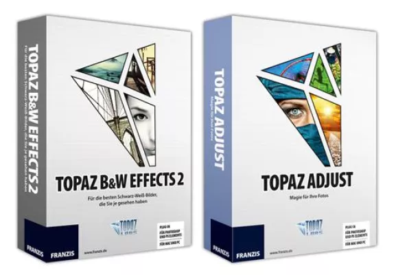 Bild: FRANZIS übernimmt exklusiv Lizenzrechte Vertrieb für TOPAZ LABS Photoshop Plug-ins