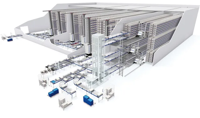 Bild: Frischdienst Walther investiert in automatisches Trocken-, Kühl- und Tiefkühllager.