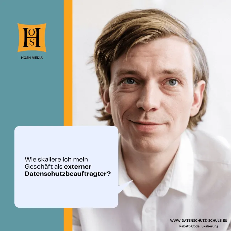 Wie skaliert man sein Geschäft als externer Datenschutzbeauftragter?  (© canva pro licences)