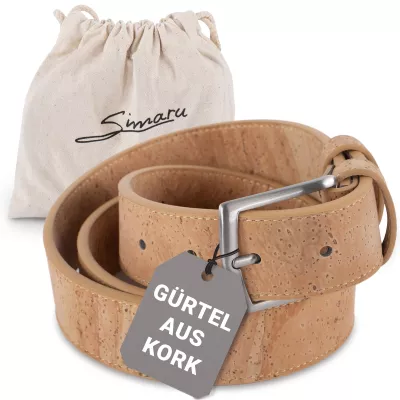 Ostern vegan und nachhaltig: Allzwecktasche, Portemonnaie und Gürtel aus Kork Bild: Ostern vegan und nachhaltig: Allzwecktasche, Portemonnaie und Gürtel aus Kork