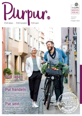 Bild: Nachhaltiges Themenmagazin für Augsburg - Purpur ist erschienen