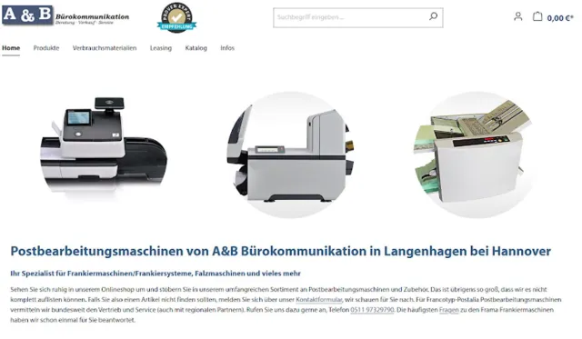 Frankiersysteme.de präsentiert umfassenden Bereich für Frankiermaschinen-Verbrauchsmaterialien Bild: Frankiersysteme.de präsentiert umfassenden Bereich für Frankiermaschinen-Verbrauchsmaterialien