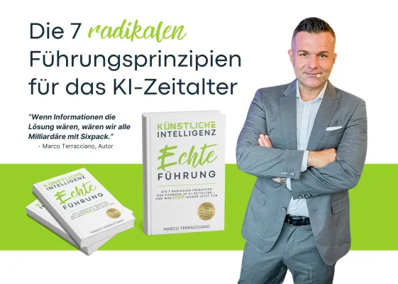 Bild: Frankfurter Buchmesse 2025: Marco Terracciano präsentiert "Künstliche Intelligenz & echte Führung"