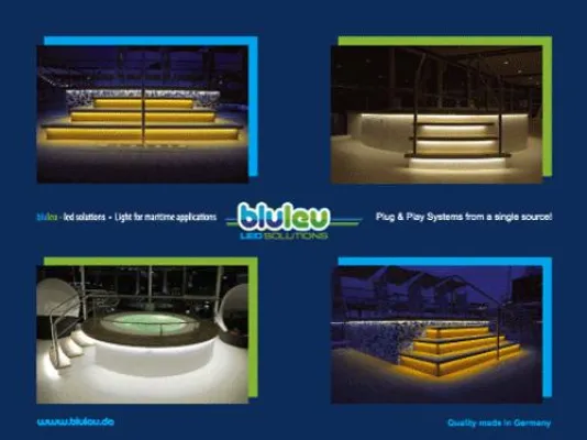 bluleu – LED solutions auf der Schiffbaumesse SMM in Hamburg Bild: bluleu – LED solutions auf der Schiffbaumesse SMM in Hamburg