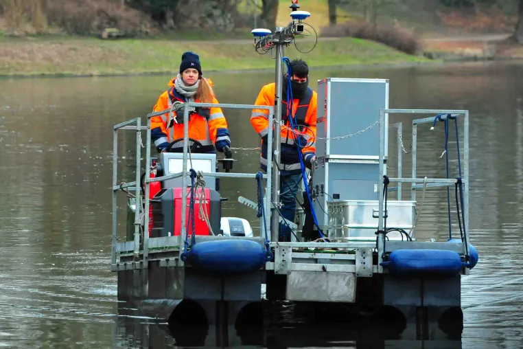 HydroMapper GmbH – 3D-Bauwerkserfassung über und unter Wasser Bild: HydroMapper GmbH – 3D-Bauwerkserfassung über und unter Wasser