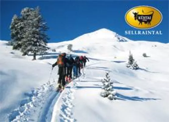 Bild: Vergnügen Schitourengehen im Sellraintal/Tirol - Wo des Tourengehers Freiheit wohnt