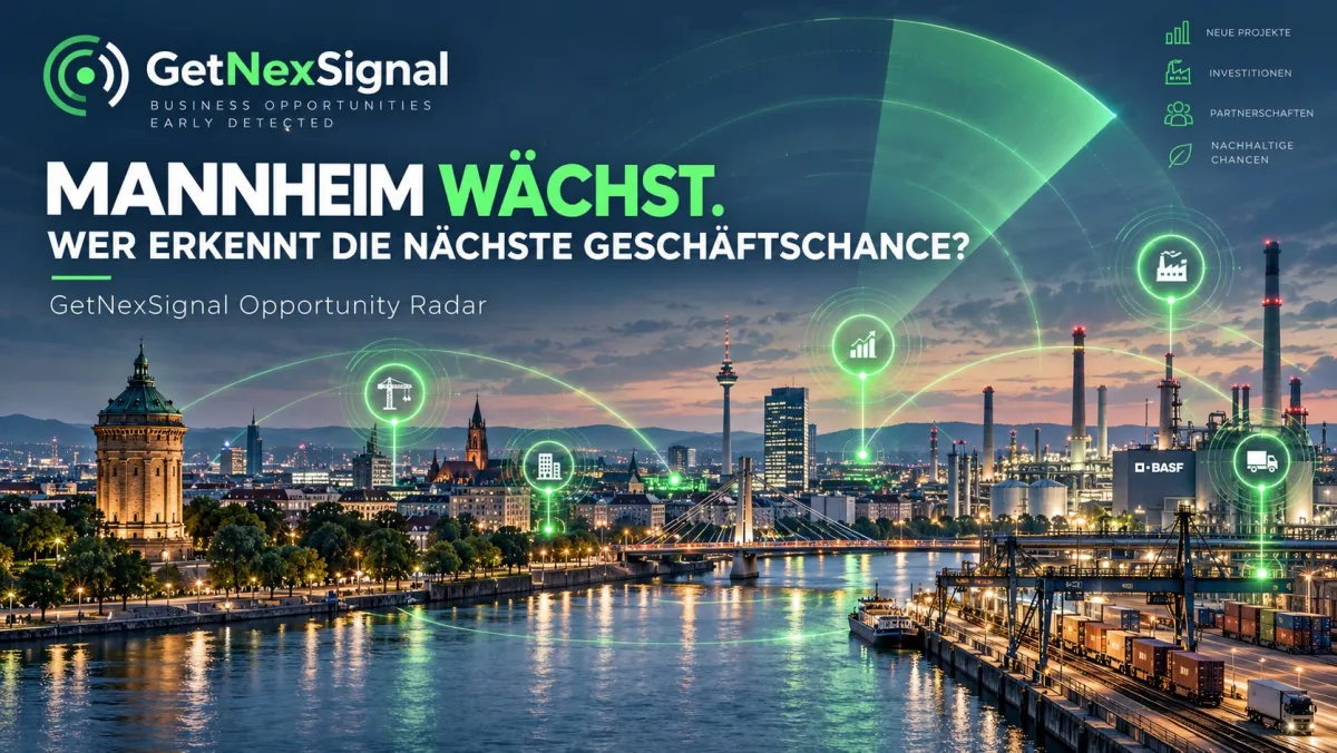 Mannheim wächst: Neue Investitionen schaffen Geschäftschancen (© IMMUMEDIC /Andreas Rach)