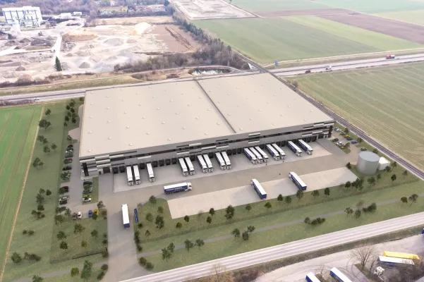 Baustart der Finsterwalder Gruppe für ein Logistikzentrum in Türkheim / Bad Wörishofen Bild: Baustart der Finsterwalder Gruppe für ein Logistikzentrum in Türkheim / Bad Wörishofen