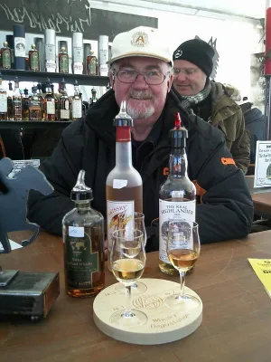 Bild: SWBOE Swiss Highland Whisky beim White Turf in St. Moritz