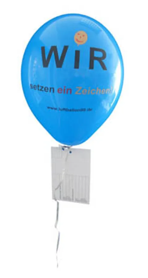 Ballon - Wir setzen ein Zeichen! -