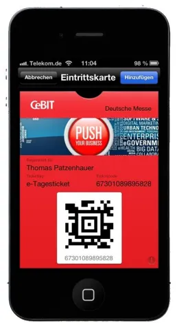 Nutzungsstatistiken der CeBIT Messe-App 2013 Bild: Nutzungsstatistiken der CeBIT Messe-App 2013