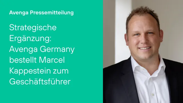 Bild: Strategische Ergänzung: Avenga Germany bestellt Marcel Kappestein zum Geschäftsführer