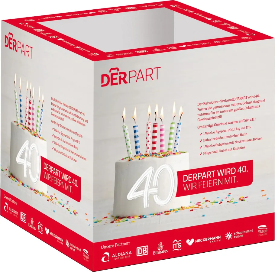 Die DERPART-Glücksbox