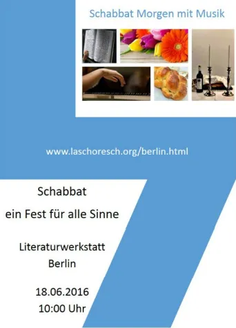 Grenzgänge: Schabbat – Ein Fest für alle Sinne mit klassischer Musik in Berlin Bild: Grenzgänge: Schabbat – Ein Fest für alle Sinne mit klassischer Musik in Berlin