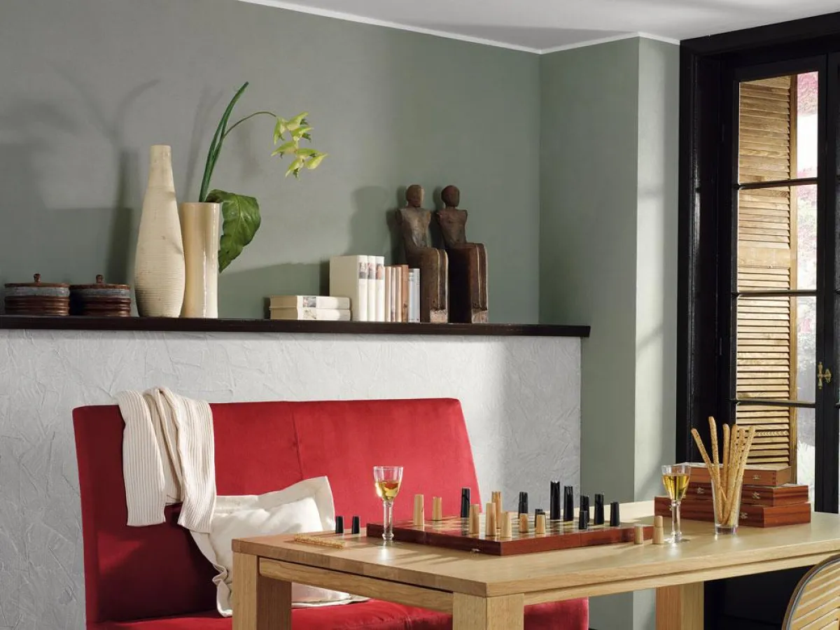 Natürliche Wandfarben sind lösungsmittelfrei und gut für das Raumklima. Foto: Lesando